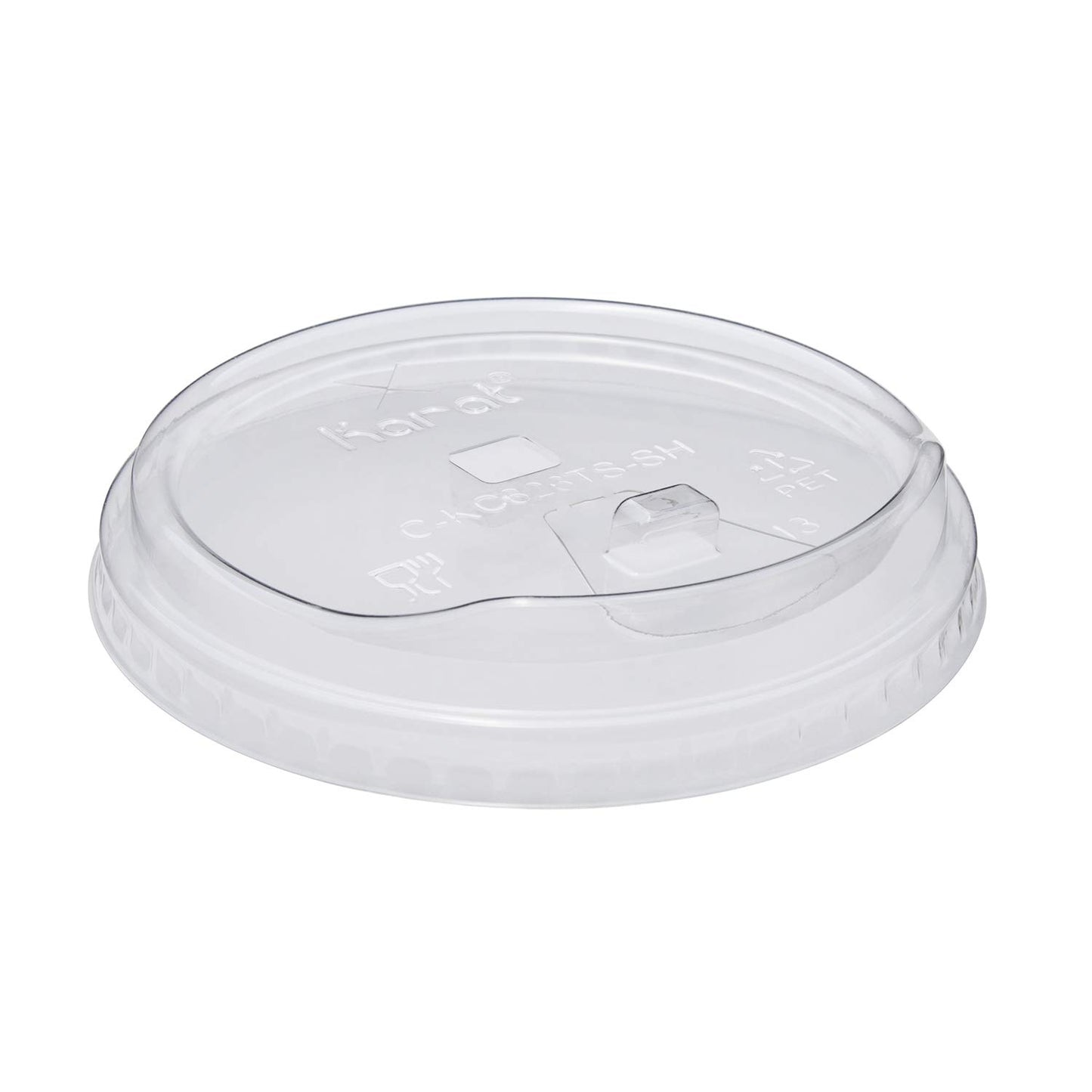 Strawless Sipper Lid for 16-24 oz. Clear Drinking Cup 1000/Case