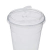 Strawless Sipper Lid for 16-24 oz. Clear Drinking Cup 1000/Case