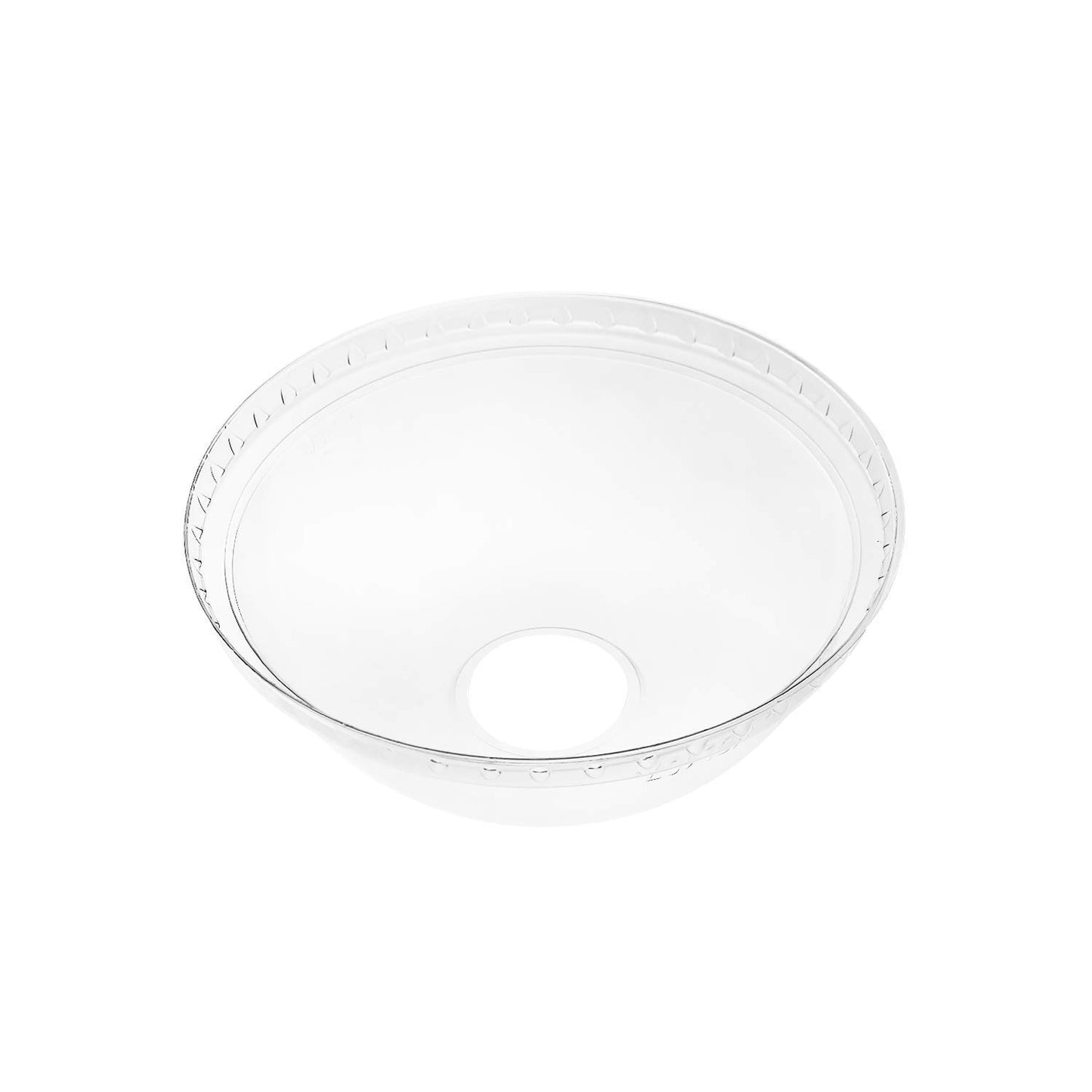 DOME Lid WITH HOLE for 32 oz. Clear Drinking Cup 500/CS