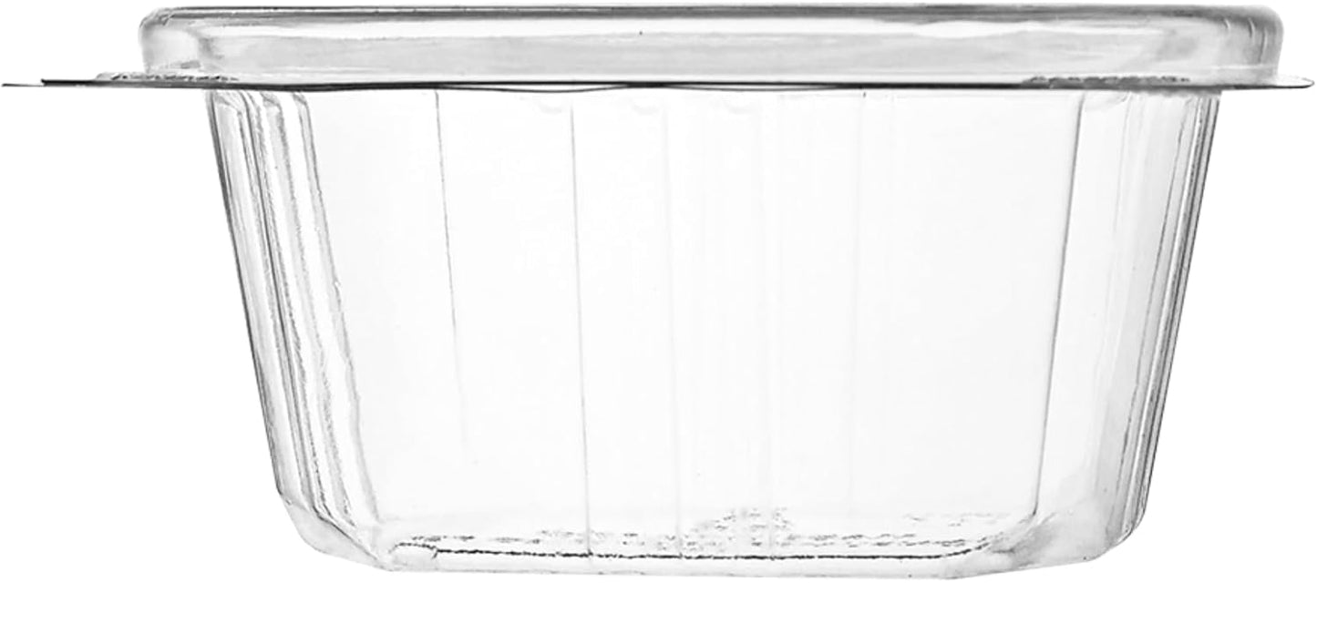 6 oz. Clear Hinged Deli Fruit Container 400/CS