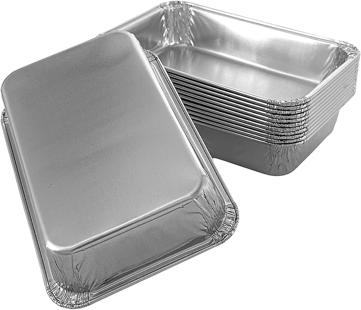 D&W Fine Pack D96 6" x 4" Oblong Smooth-Wall Danish Pan 1000/CS