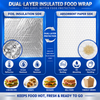 14" x 16" Insulated Foil Sandwich Wrap Sheets