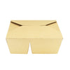 48 oz 2-Compartment Kraft Takeout Containers