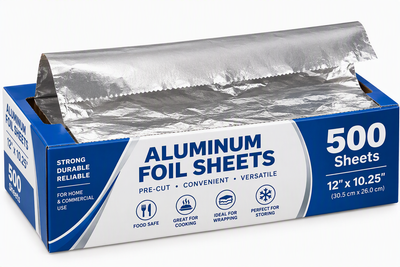 ECO 12" x 10.75" Pop-Up Foil Sheets