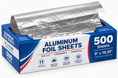 ECO 9" x 10.75" Pop-Up Foil Sheets