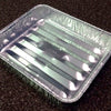 Handi-Foil 8" x 7" x1.3" Small Mini Toaster Oven Broiler Danish Baking Pan 200/CS