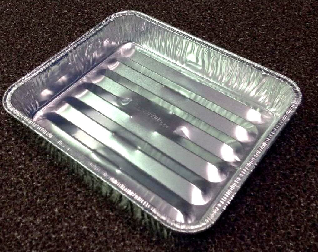 Handi-Foil 8" x 7" x1.3" Small Mini Toaster Oven Broiler Danish Baking Pan 200/CS