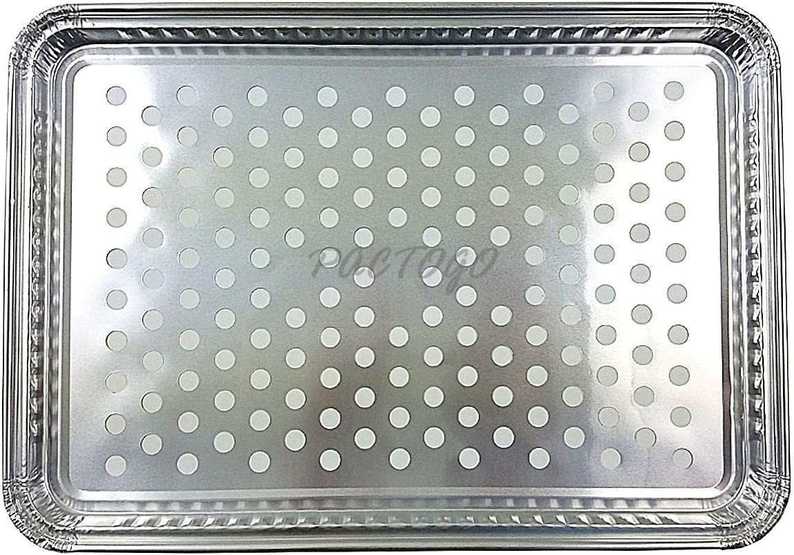 Handi-Foil 16" x 11" Large Grill Sheet Topper Foil Pan 200/CS