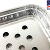 Handi-Foil 16" x 11" Large Grill Sheet Topper Foil Pan 200/CS
