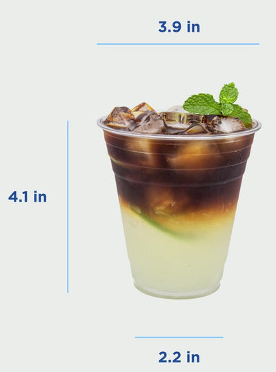 12 oz. Clear Drinking Cup