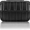 KARAT 6x6x3 Black Mineral Filled Clamshell Hinged Container 400/CS