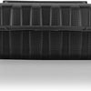 KARAT 8x8x3 Medium Black Mineral Filled Clamshell Hinged Container 3-Compartment 200/CS