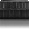 KARAT 9x9x3 Large Black Mineral Filled Clamshell Hinged Container 120/CS