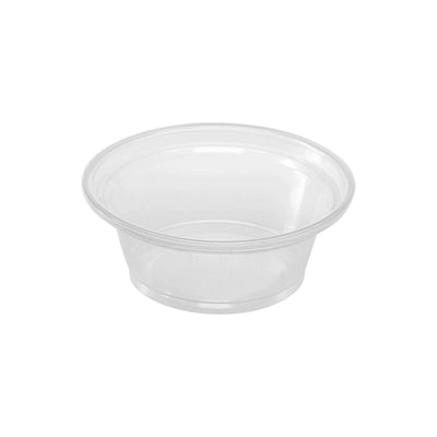 1 oz. Clear SQUAT Portion Cup 2500/Case