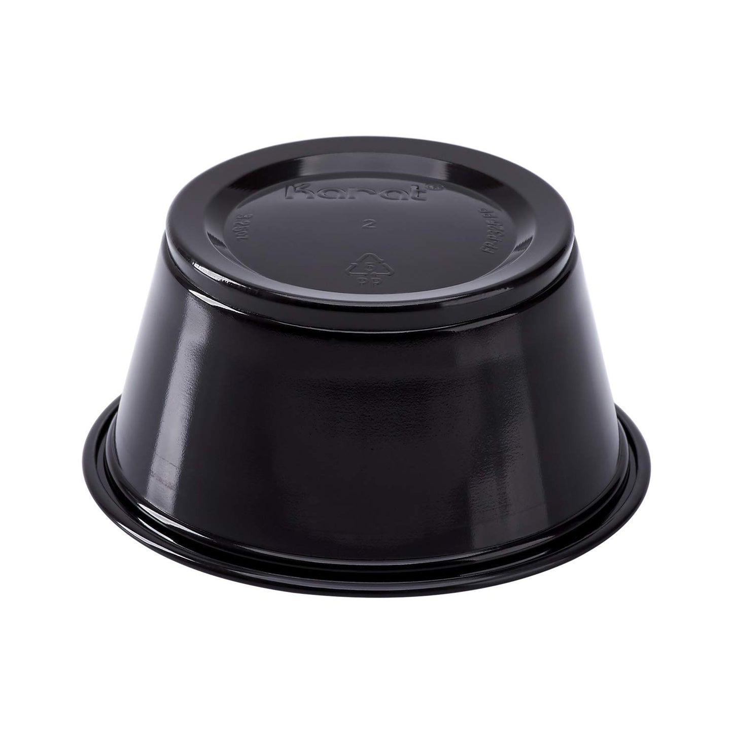 3.25 oz. BLACK Portion Soufflé Cup 2500/Case