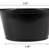 3.25 oz. BLACK Portion Soufflé Cup 2500/Case