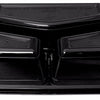 38 oz. Large 3-Compartment Rectangular Black Container w/Lid Combo 150/Case