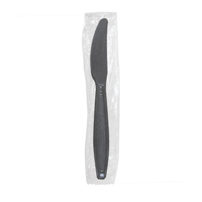 Wrapped Heavy Weight Knife(Black) 1000/Case