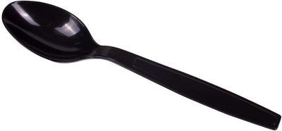 Wrapped Heavy Wt. Tea Spoons (Black) 1000/Case