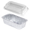 Durable 1 1/2 lb. Aluminum Foil Loaf Pan w/Dome Lid  500/CS