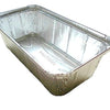 D&W Fine Pack A86 2 lb. Aluminum Foil Closable Loaf Pan 500/CS