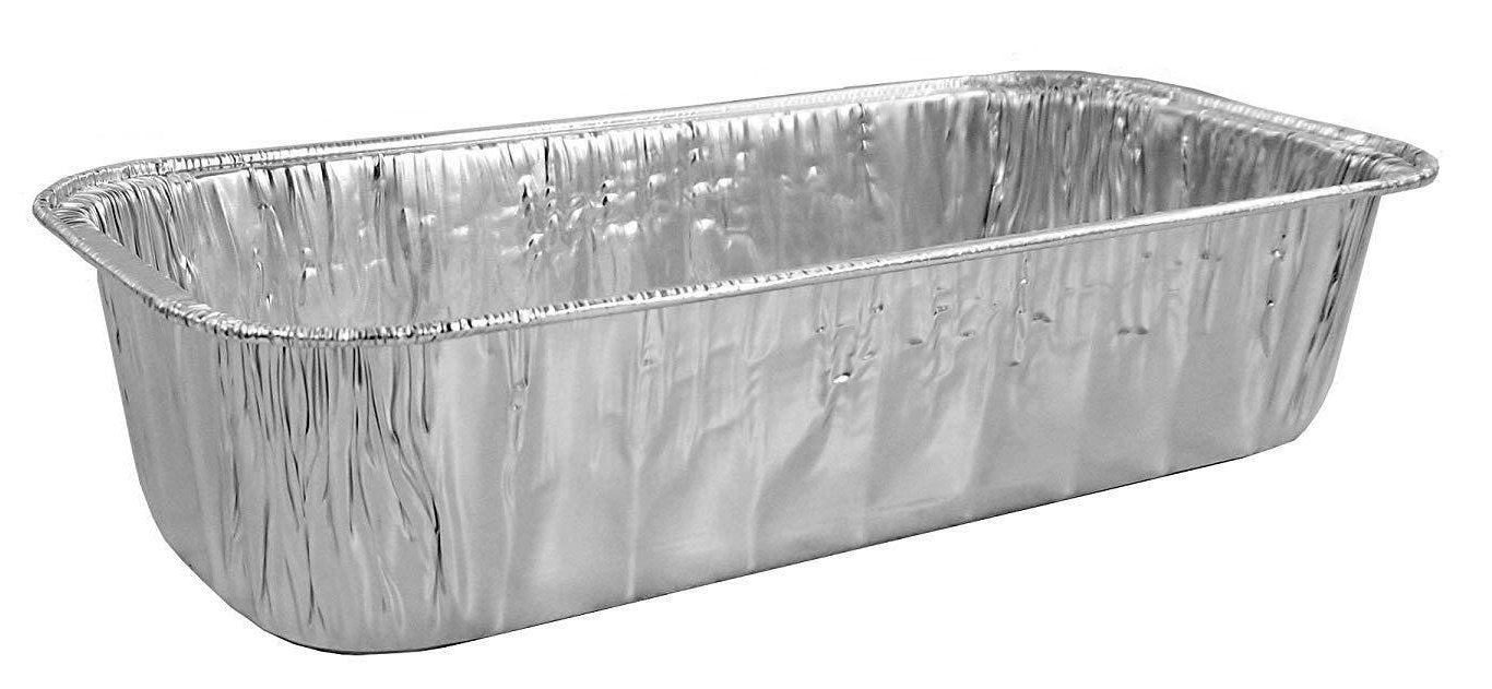 D&W Fine Pack 3 lb. Aluminum Foil Loaf Pan 350/CS