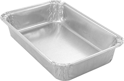 D&W Fine Pack D96 6" x 4" Oblong Smooth-Wall Danish Pan 1000/CS