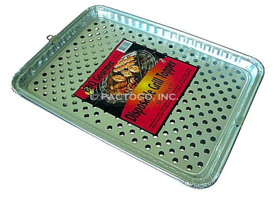 Grill Topper BBQ Foil Pan 