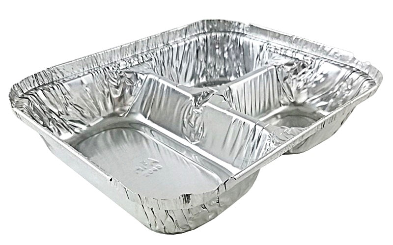 Handi-Foil 3-Compartment Oblong Pan 