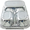 Handi-Foil 3-Compartment Oblong Pan 