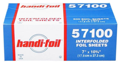 Handi-Foil 7" x 10.75" Pop-Up Foil Sheets 6 x 500/CS