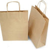 Medium Brown Handle Shopping Bag