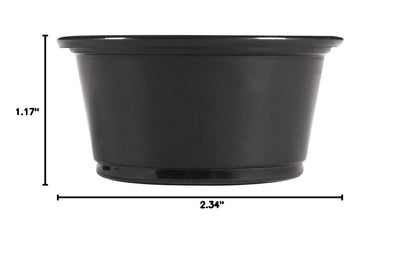 2 oz. BLACK Portion Cup 2500/Case