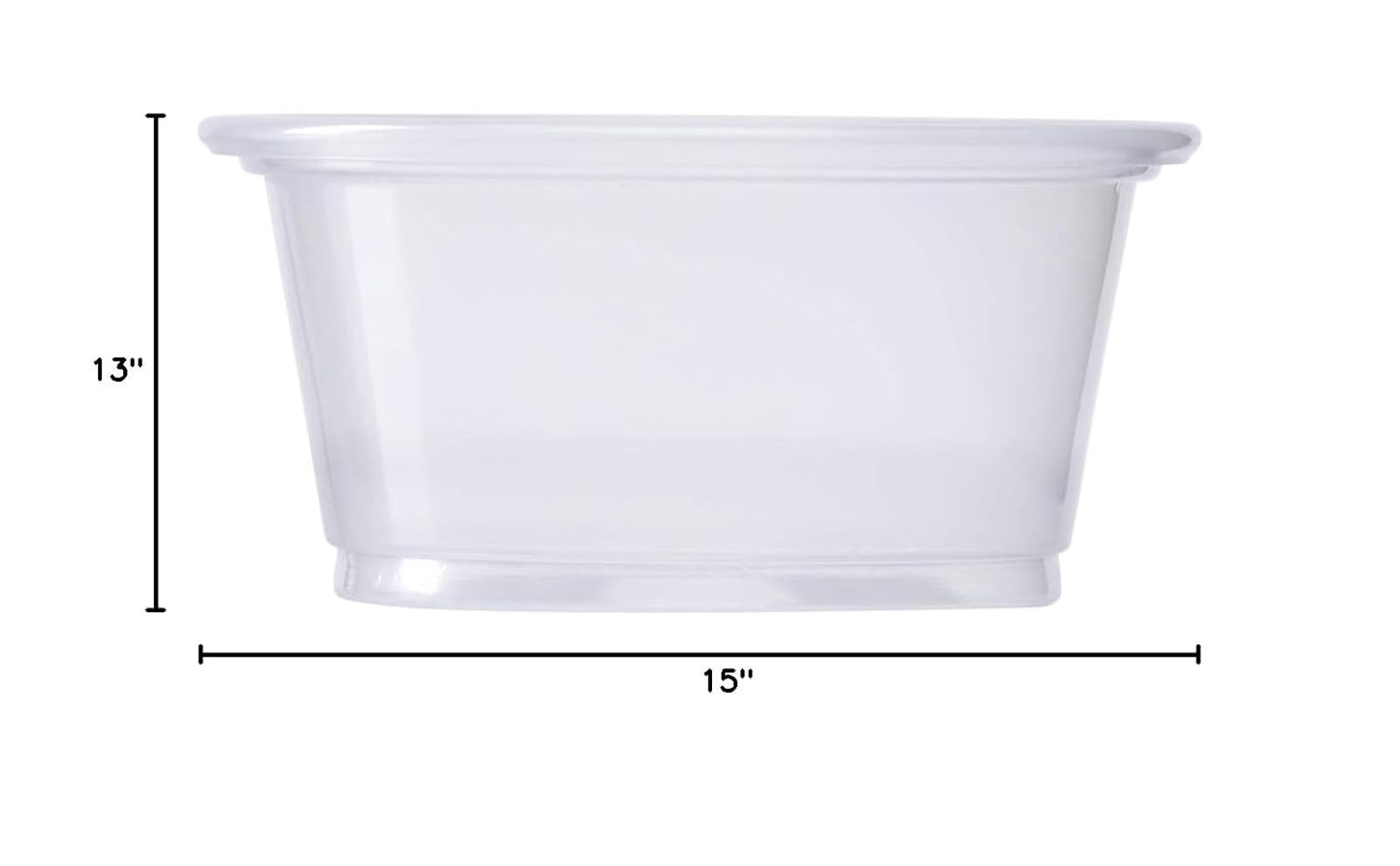 2 oz. Clear Portion Cup 2500/CS