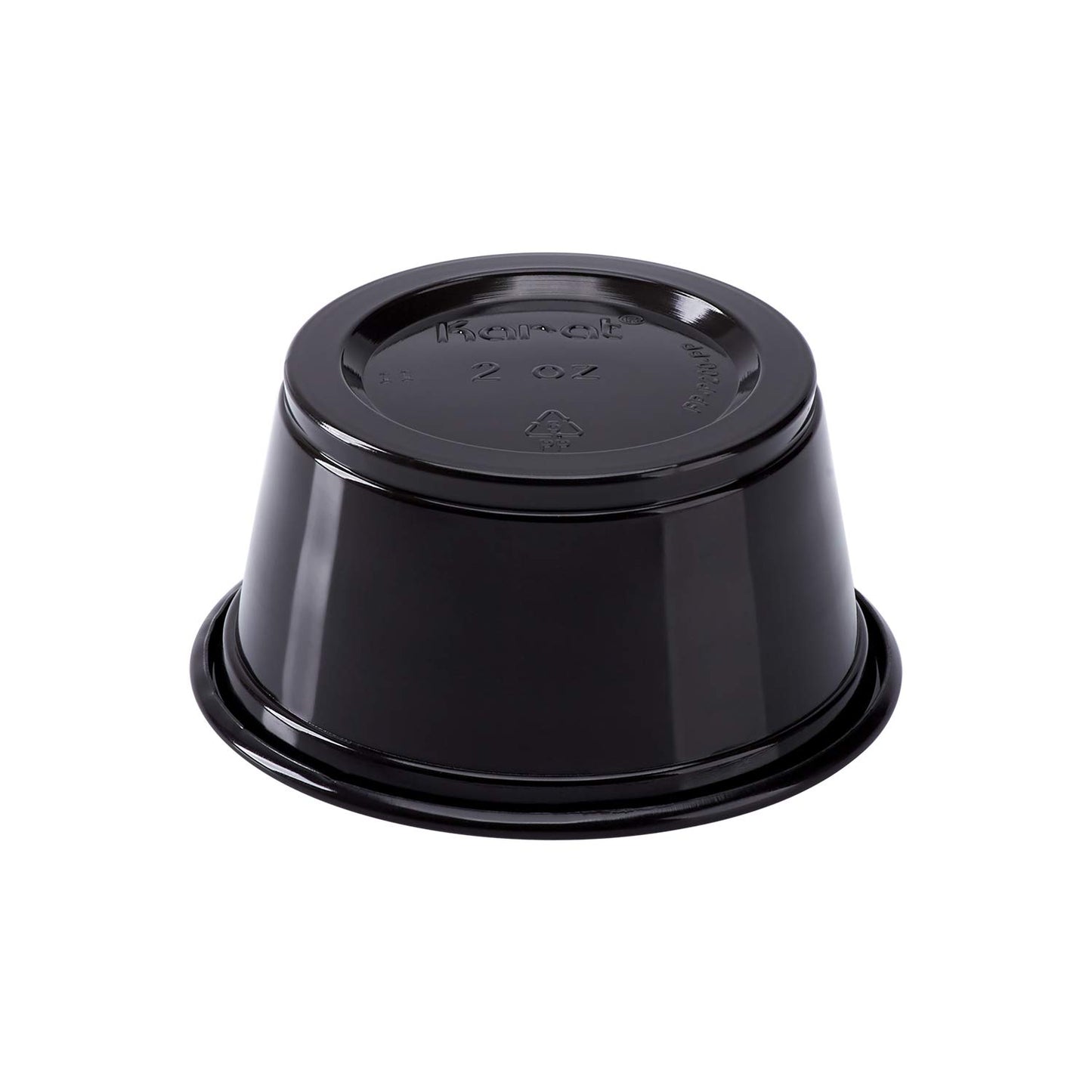 2 oz. BLACK Portion Cup 2500/Case