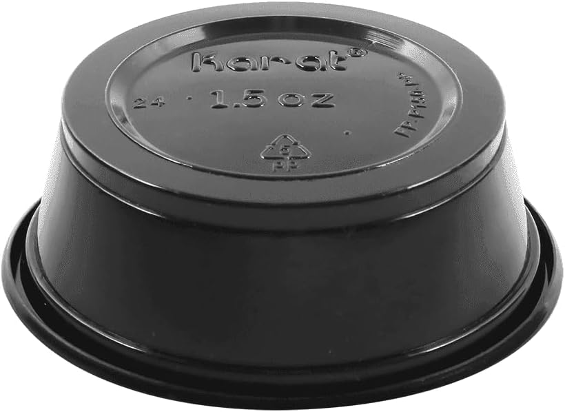 1.5 oz. BLACK Portion Cup 2500/Case