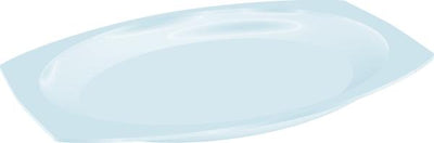 11x9 White Foam Platter 500/CS