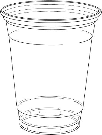 12 oz. Clear Drinking Cup 1000/CS