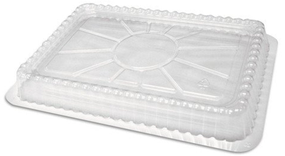 Dome Lid For 5 lb. Oblong Take-Out Foil Pan 250/Case