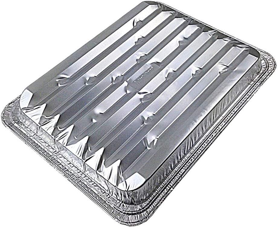 Handi-Foil Disposable Aluminum Foil Broiler Baking Cooking Pan 200/CS