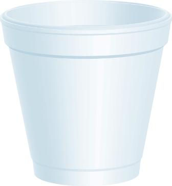 Dart 4J4 Foam Drinking Cup