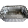5 lb. Oblong Entrée Foil Take-Out Pan Side