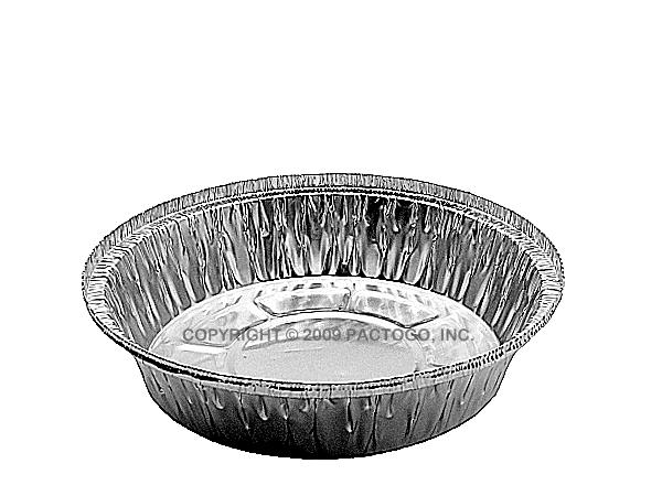 7" Round Foil Container Heavy Duty 30 Gauge