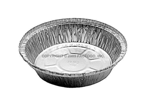 7" Round Foil Container