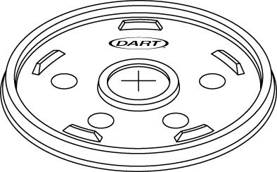 Dart 12SL Lid 1000/CS