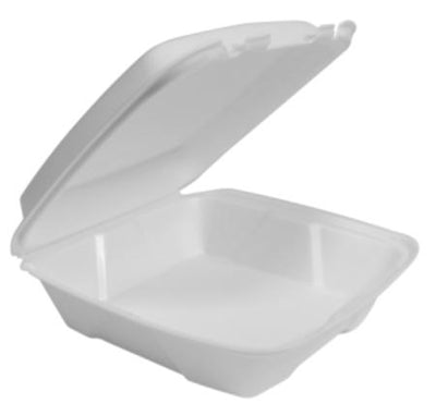 9x8 Foam Hinged Container 200/Case