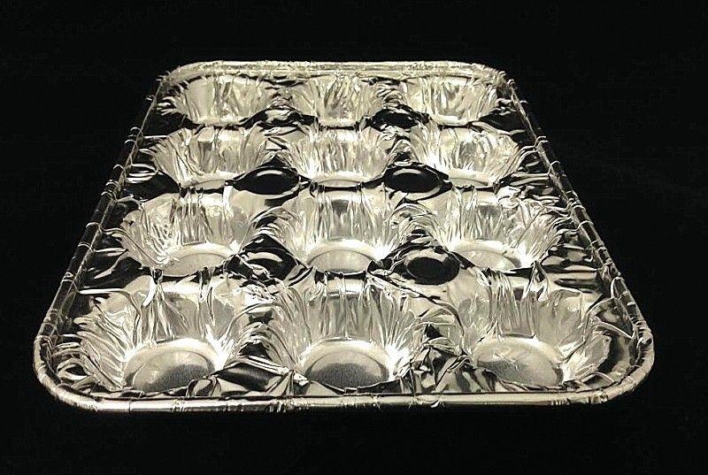 Handi-Foil 12-Cavity Foil Mini-Muffin Pan 250/CS