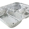 3 Compartment Oblong Take-Out Foil Pan 