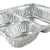 3 Compartment Oblong Take-Out Foil Pan