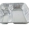 Handi-Foil Large 3-Compartment Oblong Pan